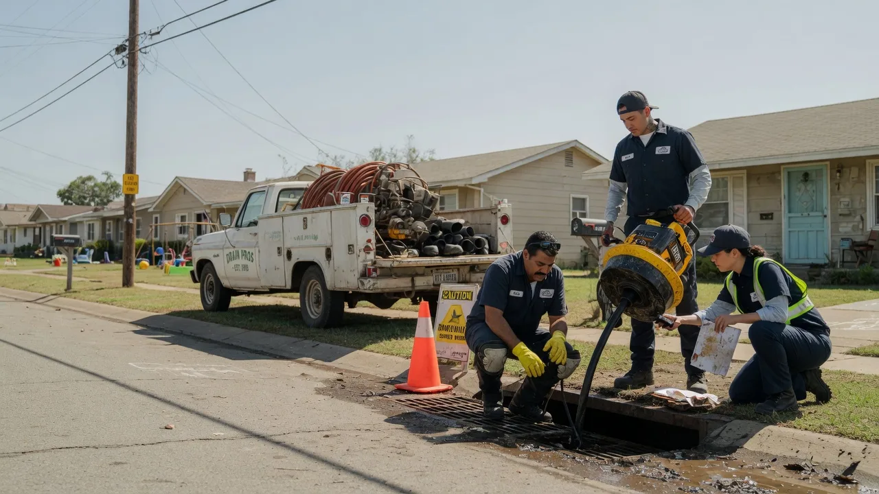 Drain Cleaning in Rosston, TX near me